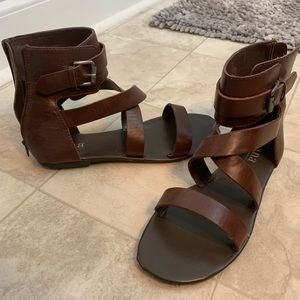 Brown sandals